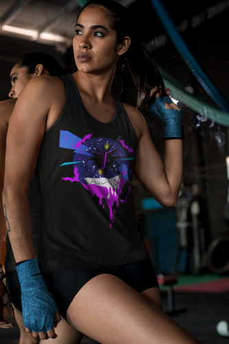 Next Level Ladies Racerback Tank PURPLE